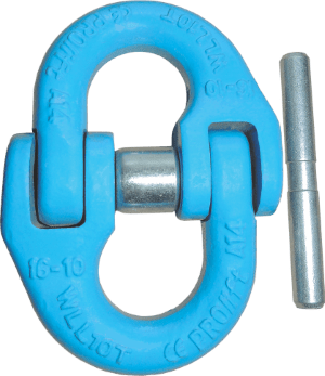grade 100 steel alloy connecting link for chain